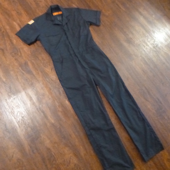 PALM BAY FIRE RESCUE SEXY COVERALL SIZE MED / RG DURABLE PRESS UNISEX - Picture 1 of 10